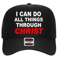 I Can Do All Things Through Christ Our Lord Trucker Hat
