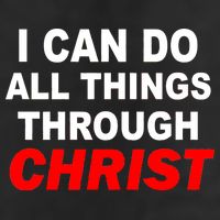 I Can Do All Things Through Christ Our Lord Trucker Hat