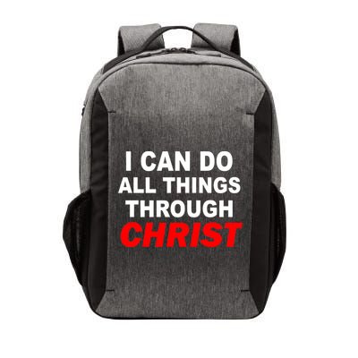 I Can Do All Things Through Christ Our Lord Vector Backpack
