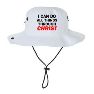 I Can Do All Things Through Christ Our Lord Legacy Cool Fit Booney Bucket Hat