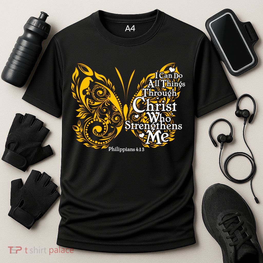 I Can Do All Things Through Christ Philippians 4:13  Performance Shirt
