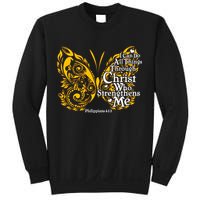 I Can Do All Things Through Christ Philippians 4:13  Sweatshirt