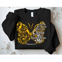 I Can Do All Things Through Christ Philippians 4:13  Sweatshirt