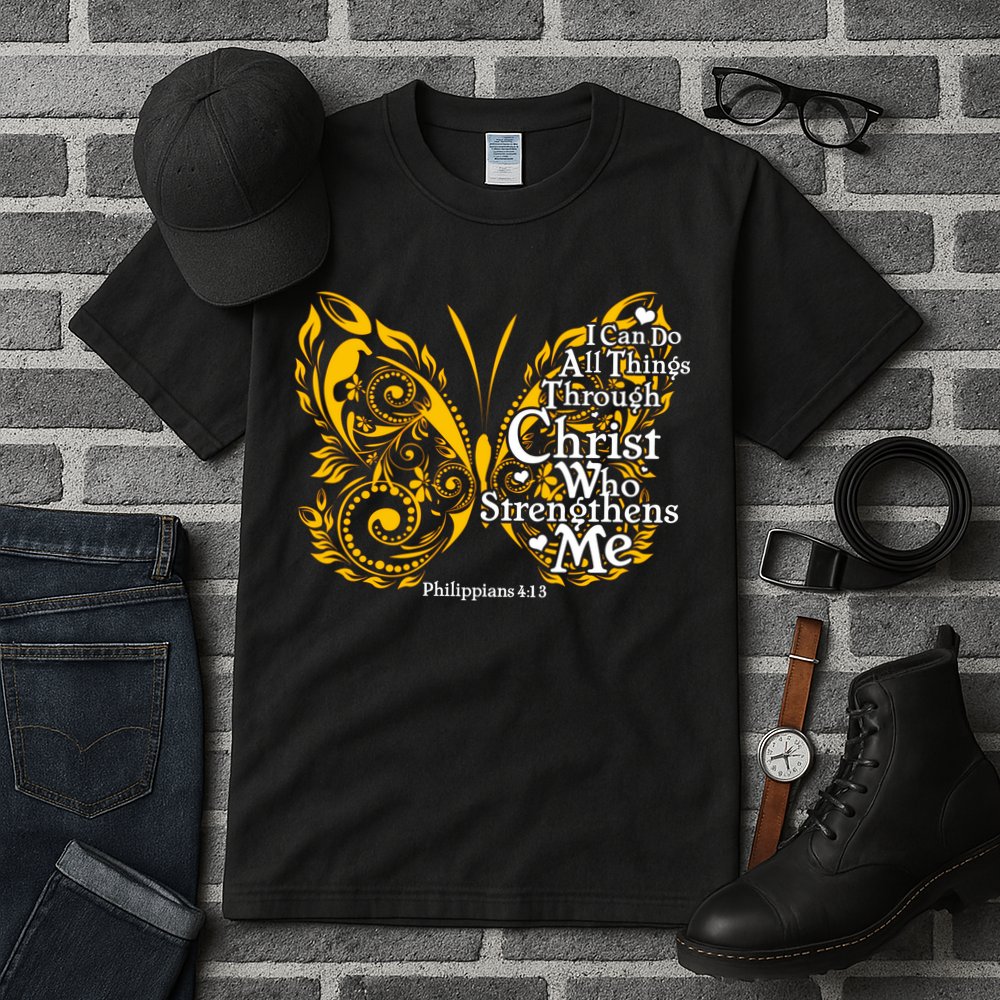 I Can Do All Things Through Christ Philippians 4:13  Tall T-Shirt
