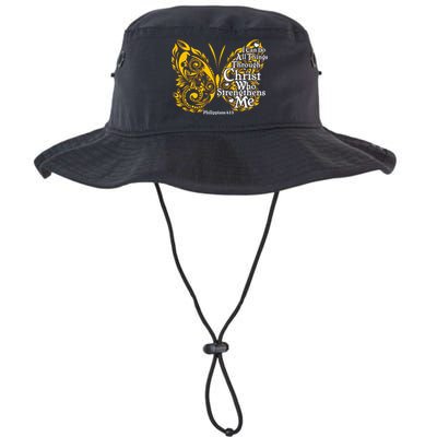 I Can Do All Things Through Christ Philippians 4:13  Bucket Hat