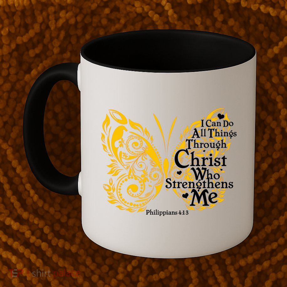 I Can Do All Things Through Christ Philippians 4:13  Mug
