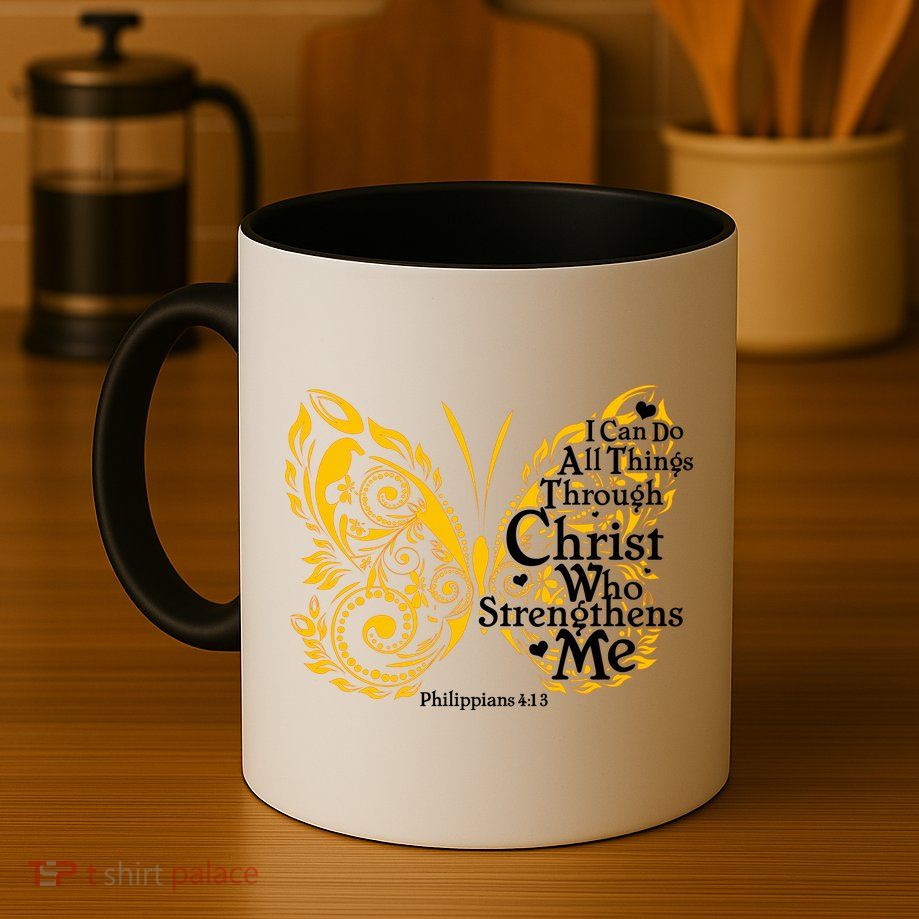 I Can Do All Things Through Christ Philippians 4:13  Mug