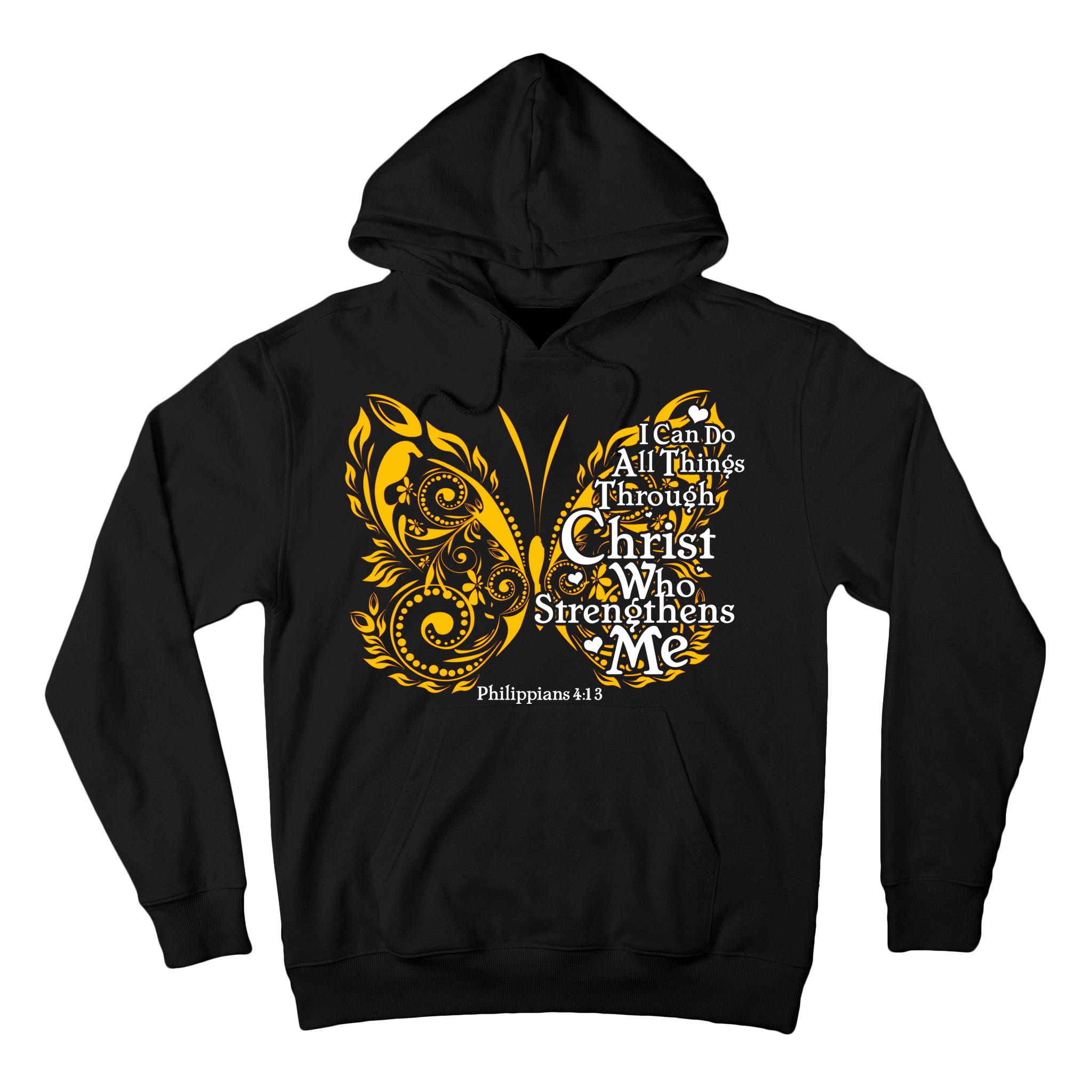 I Can Do All Things Through Christ Philippians 4:13  Tall Hoodie