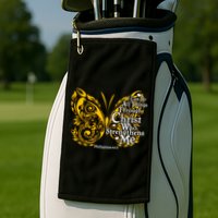 I Can Do All Things Through Christ Philippians 4:13  Golf Towel