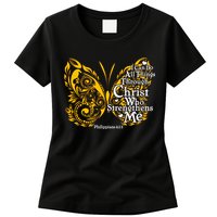 I Can Do All Things Through Christ Philippians 4:13  Womens T-Shirt