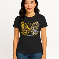 I Can Do All Things Through Christ Philippians 4:13  Womens T-Shirt