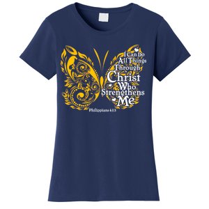 I Can Do All Things Through Christ Philippians 4:13  Women's T-Shirt