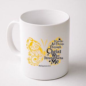 I Can Do All Things Through Christ Philippians 4:13  Coffee Mug