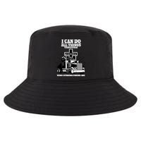 I Can Do All Things Through Christ Truck Driver Cool Comfort Performance Bucket Hat