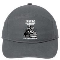 I Can Do All Things Through Christ Truck Driver 7-Panel Snapback Hat