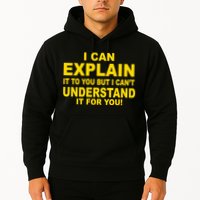 I Can Explain It But I can't Understand It For You Hoodie