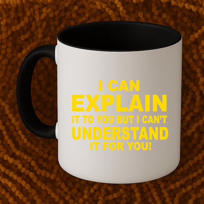 I Can Explain It But I can't Understand It For You Mug