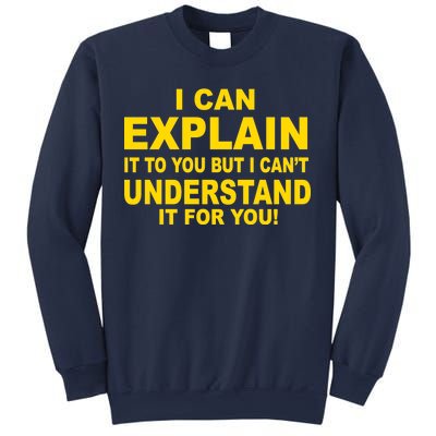 I Can Explain It But I can't Understand It For You Sweatshirt