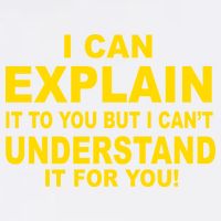 I Can Explain It But I can't Understand It For You Garment-Dyed Sweatshirt