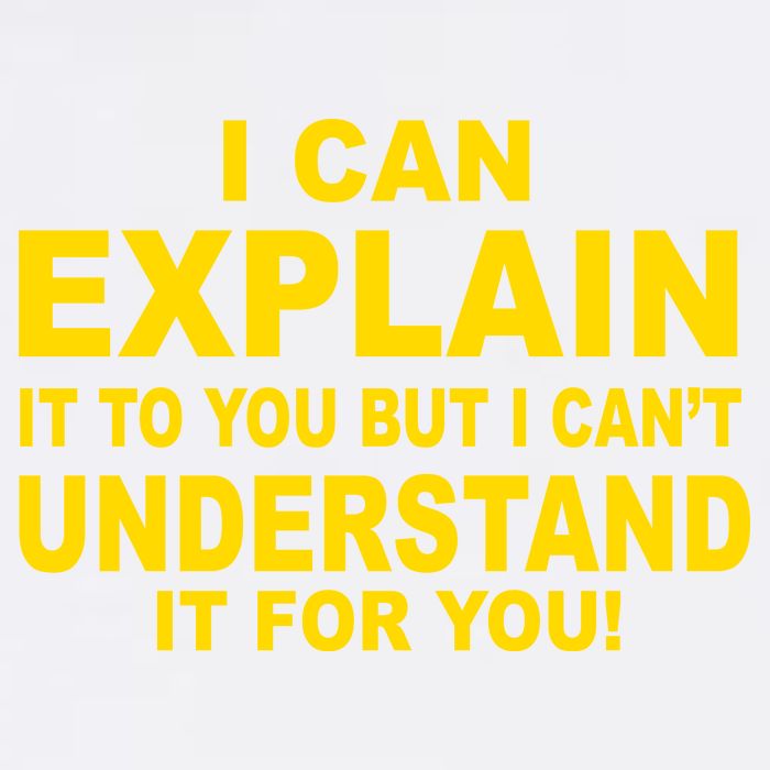I Can Explain It But I can't Understand It For You Garment-Dyed Sweatshirt