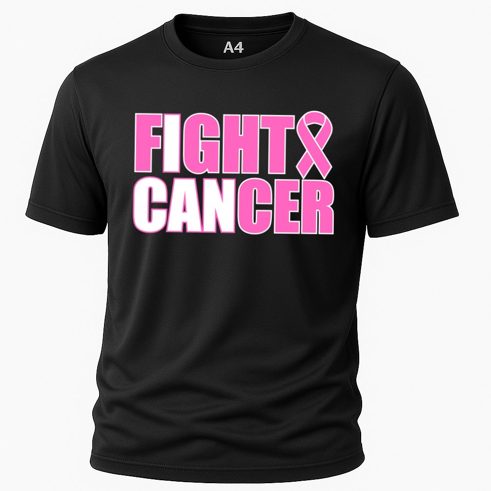 I Can Fight Cancer Breast Cancer Awareness Performance Shirt