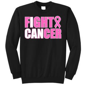 I Can Fight Cancer Breast Cancer Awareness Sweatshirt