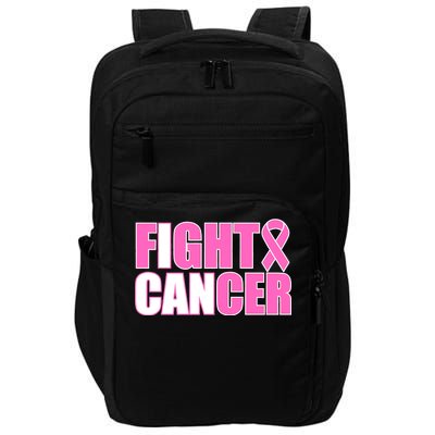 I Can Fight Cancer Breast Cancer Awareness Impact Tech Backpack