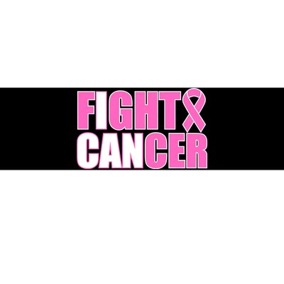 I Can Fight Cancer Breast Cancer Awareness Bumper Sticker