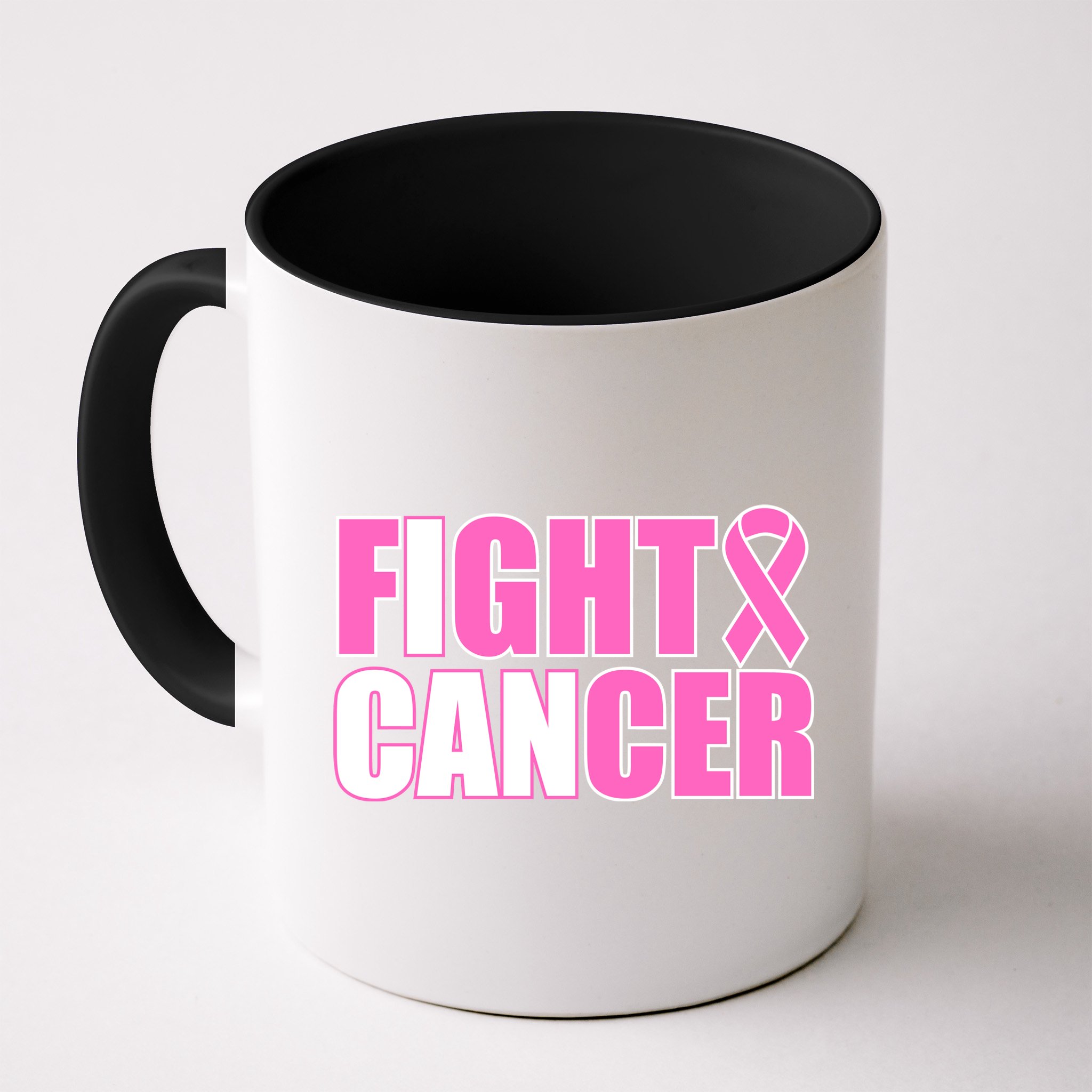 I Can Fight Cancer Breast Cancer Awareness Mug
