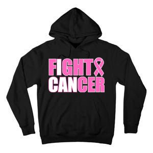 I Can Fight Cancer Breast Cancer Awareness Tall Hoodie