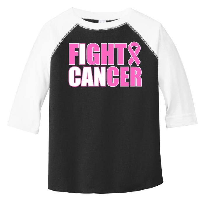 I Can Fight Cancer Breast Cancer Awareness Toddler Fine Jersey T-Shirt