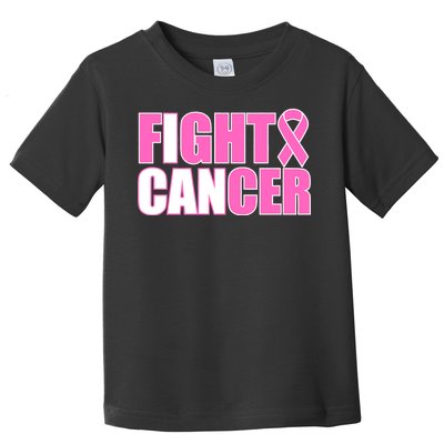 I Can Fight Cancer Breast Cancer Awareness Toddler T-Shirt