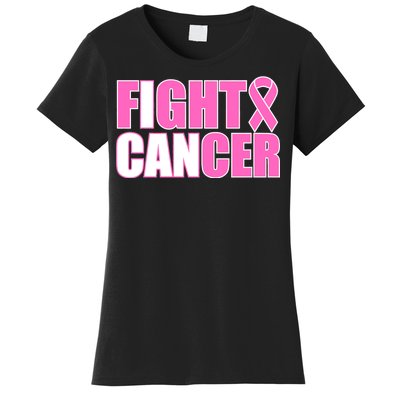 I Can Fight Cancer Breast Cancer Awareness Women's T-Shirt