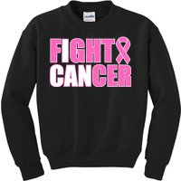 I Can Fight Cancer Breast Cancer Awareness Kids Sweatshirt