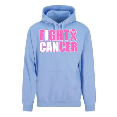 I Can Fight Cancer Breast Cancer Awareness Unisex Surf Hoodie