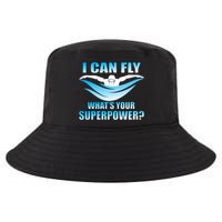 I Can Fly What's Your Superpower Swimming Cool Comfort Performance Bucket Hat