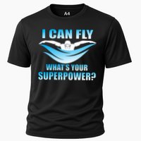 I Can Fly What's Your Superpower Swimming Performance Shirt