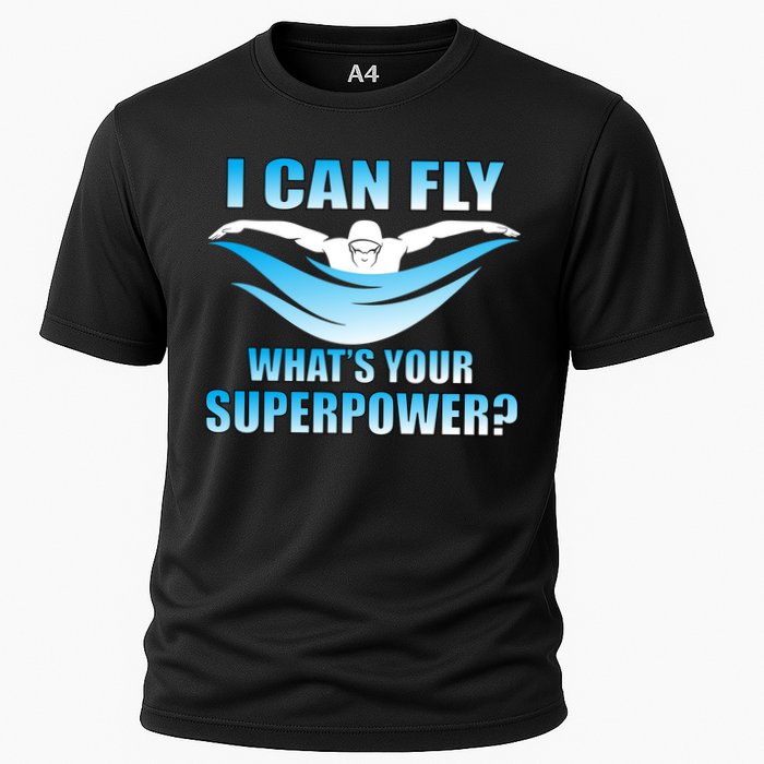 I Can Fly What's Your Superpower Swimming Performance Shirt