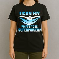I Can Fly What's Your Superpower Swimming T-Shirt