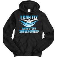 I Can Fly What's Your Superpower Swimming Tie Dye Hoodie