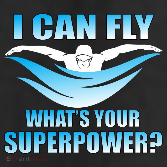 I Can Fly What's Your Superpower Swimming Trucker Hat