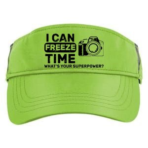 I Can Freeze Time What's Your Superpower? Adult Drive Performance Visor