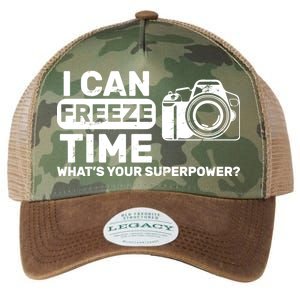 I Can Freeze Time What's Your Superpower? Legacy Tie Dye Trucker Hat