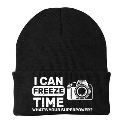 I Can Freeze Time What's Your Superpower? Beanie