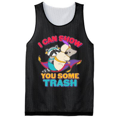 I Can Show You Some Trash Mesh Reversible Basketball Jersey Tank