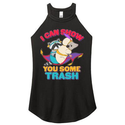 I Can Show You Some Trash Women's Perfect Tri Rocker Tank