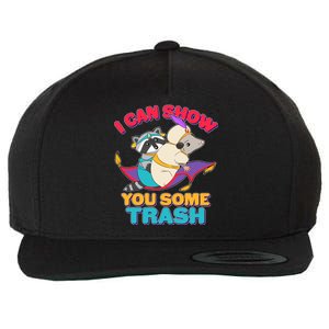 I Can Show You Some Trash Wool Snapback Cap