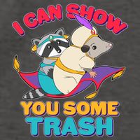 I Can Show You Some Trash Vector Backpack