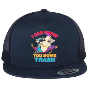 I Can Show You Some Trash Flat Bill Trucker Hat