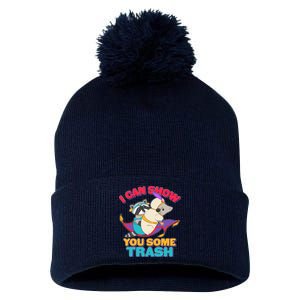 I Can Show You Some Trash Pom Pom 12in Knit Beanie